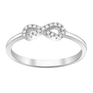 Joanli Nor - Agana - Silber Ring mit Ewigkeitszeichen und Zirkoniumdioxid - 145 076